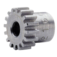 Spur Gear: 24 Pitch, 5/16 inch Bore Diameter, 20° Pressure Angle, Stainless Steel, 3/16-inch Face Diameter