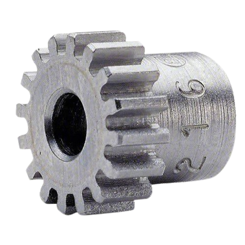 Spur Gear: 24 Pitch, 5/16 inch Bore Diameter, 20° Pressure Angle, Stainless Steel, 3/16-inch Face Diameter