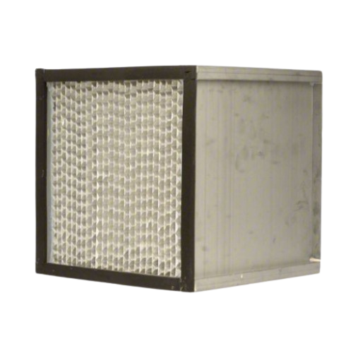 HEPA Air Filter:12 in x 12 in x 11 1/2 in Actual Filter Size, 300 cfm Air Flow @ 300 fpm, HEPA