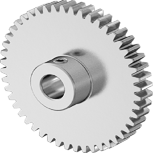 Metal Gear - 20 Degree Pressure Angle Round Bore with Set Screw, 32 Pitch, 48 Teeth