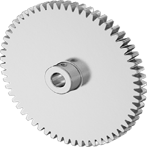 Metal Gear - 20 Degree Pressure Angle Round Bore with Set Screw, 24 Pitch, 60 Teeth